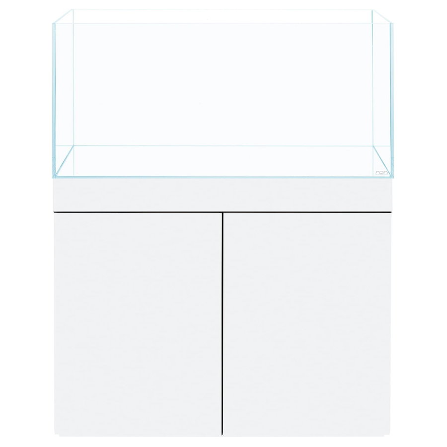 ADA - Aquarium Kombination - Wood Cabinet Off-White & Cube Garden
