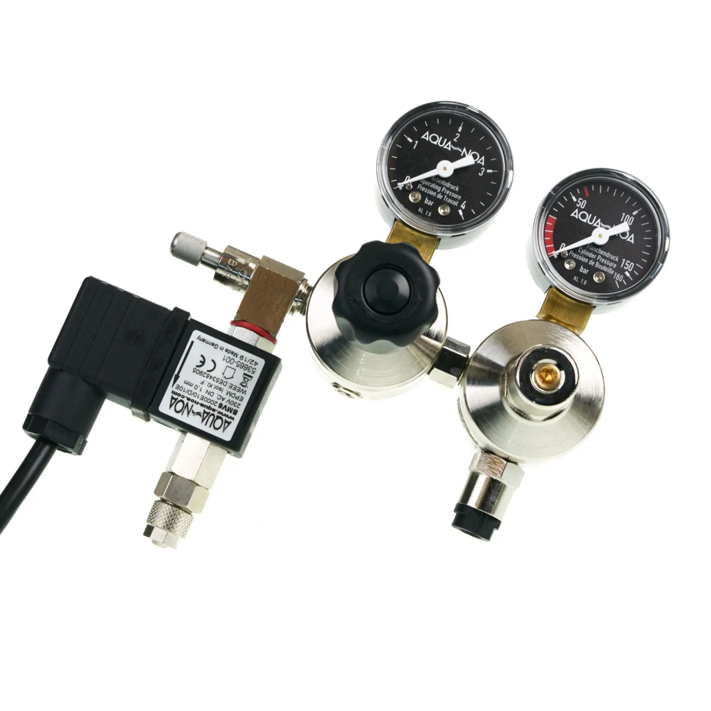 Aqua-Noa CO2 Doppelkammer Druckminderer | Profi MM+