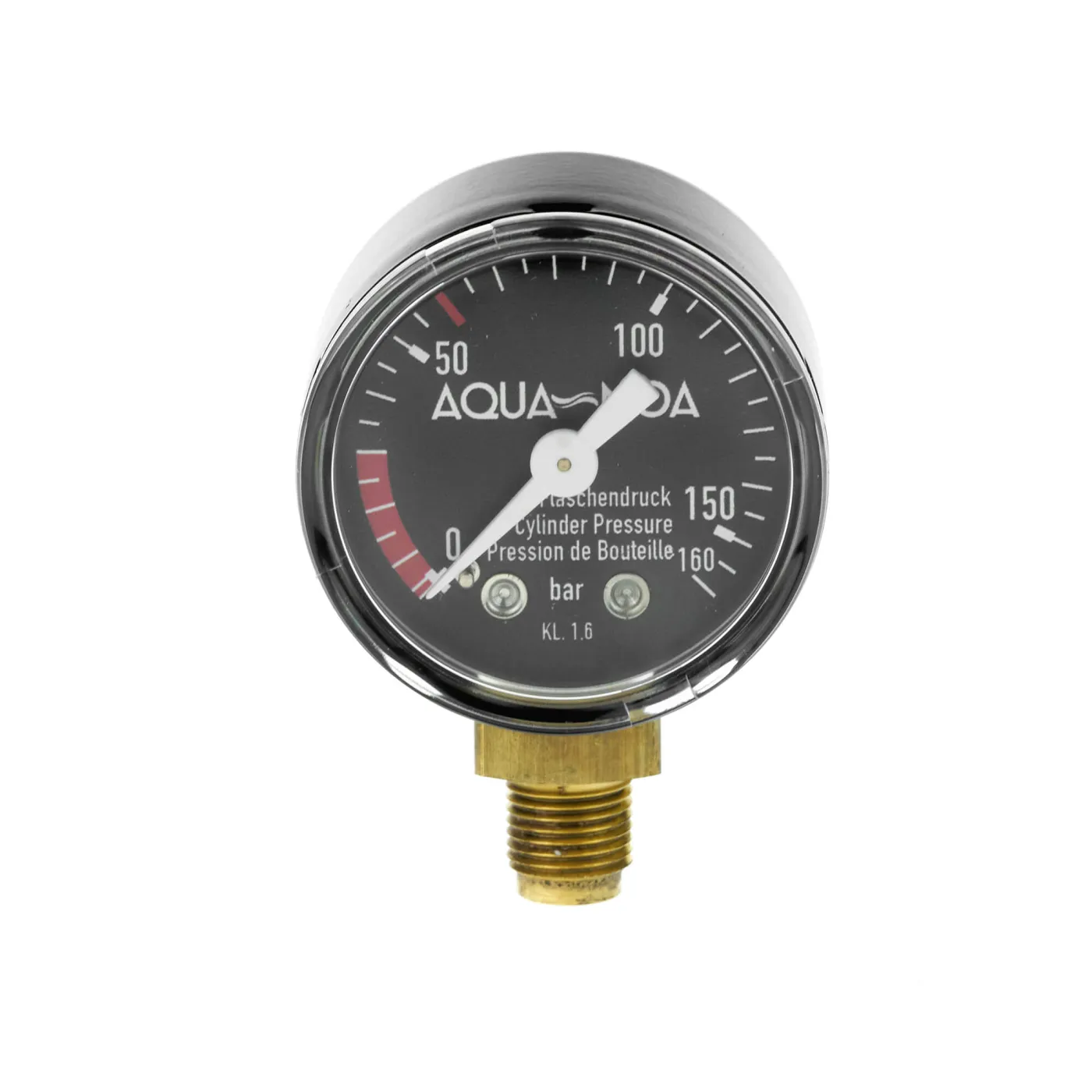 CO2 Flaschendruck-Manometer Profi Serie