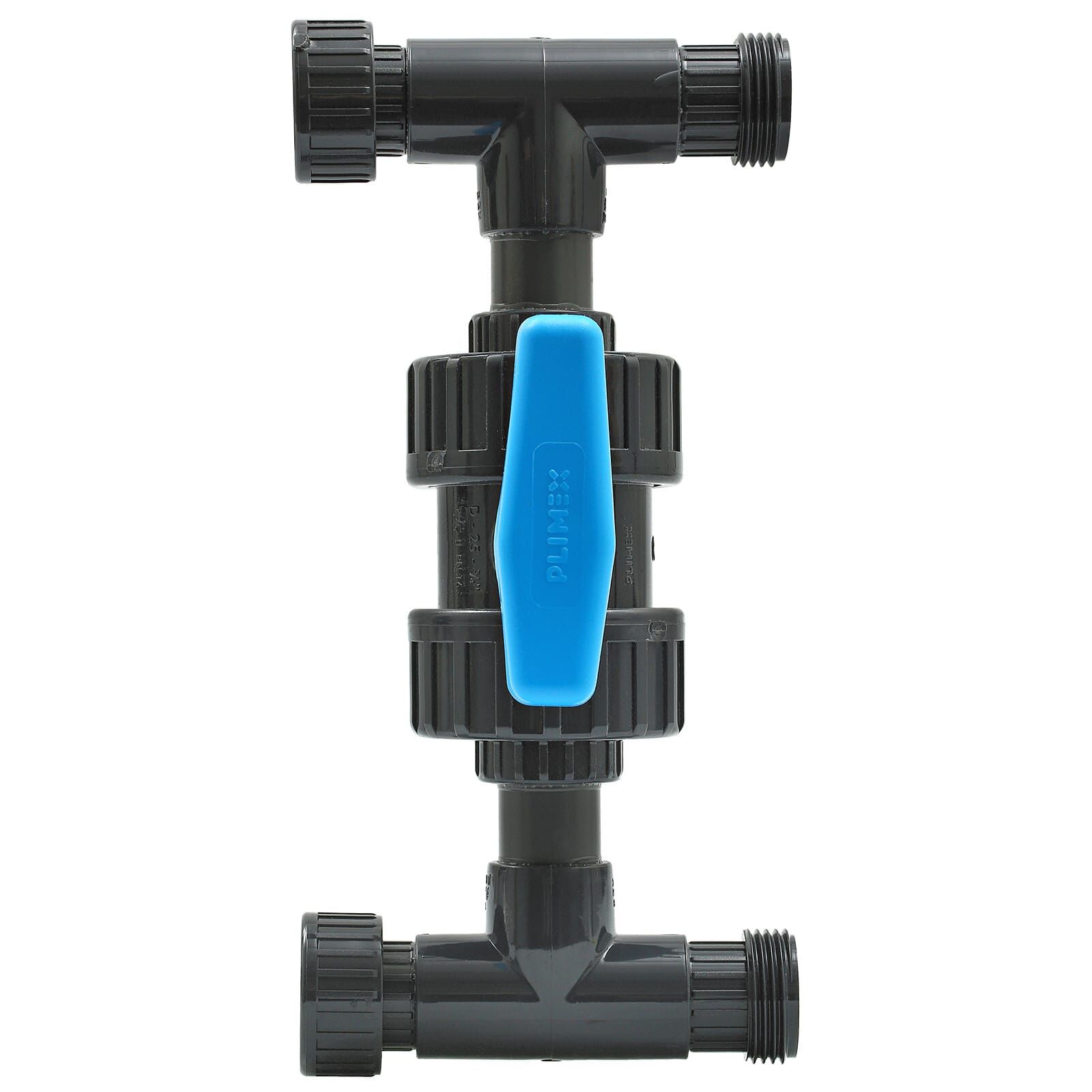 AquaCare - Bypass für CO2-Reaktor - 75 mm plus Reduzierstück auf 50 mm