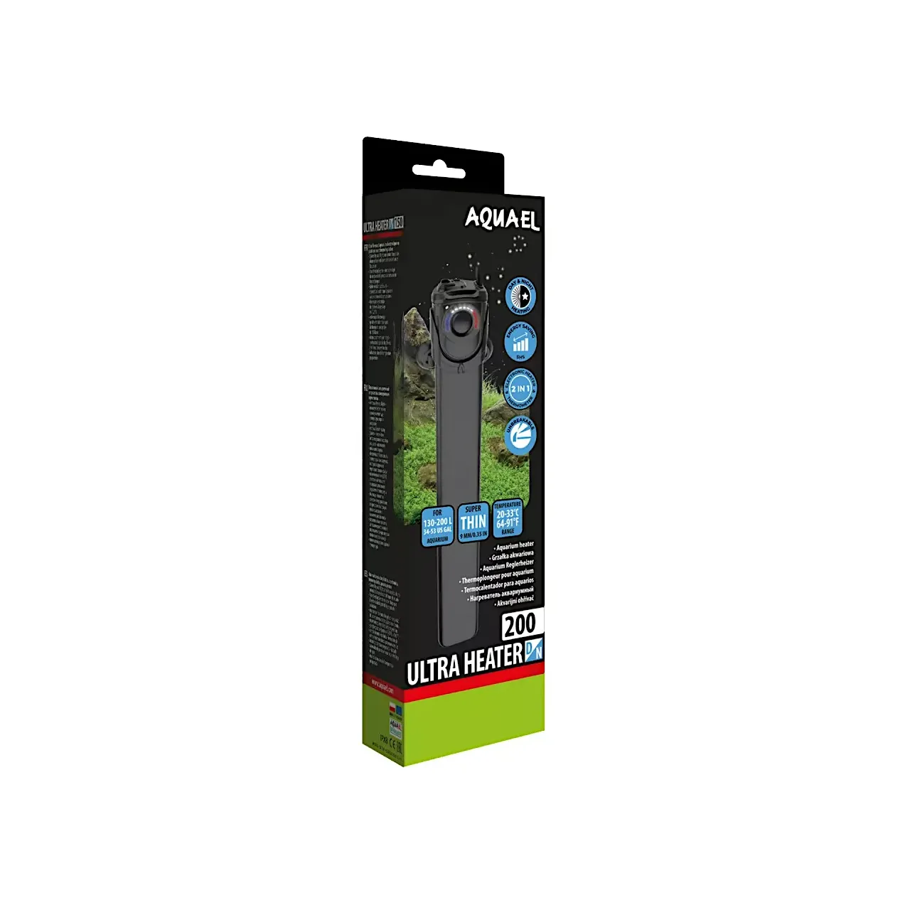 AQUAEL Ultra Heater Day & Night 200W
