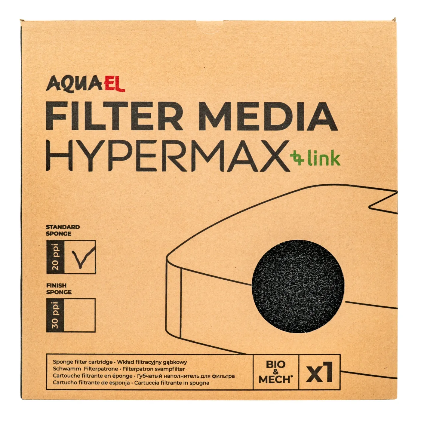 Aquael Filterschwamm für Hypermax