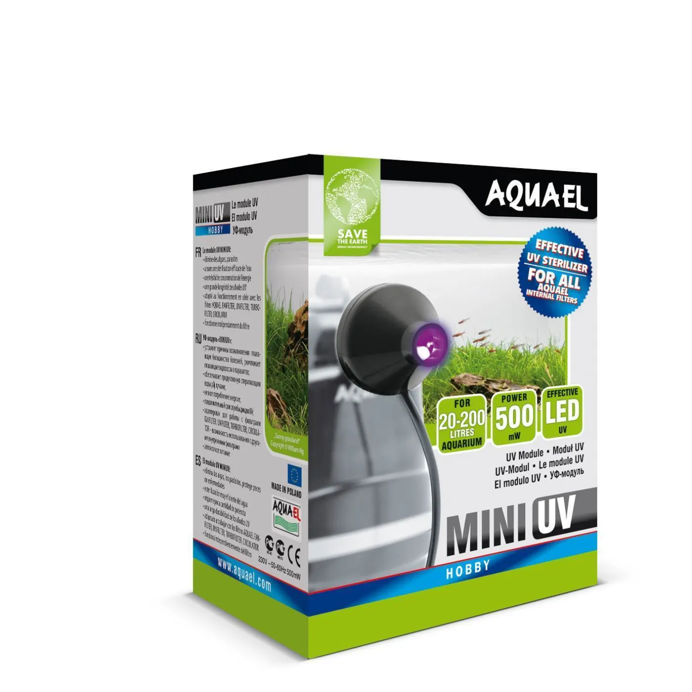 Aquael - UV Sterilisationsleuchte - Mini