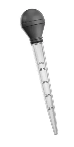 ARKA Multifunktions-Pipette m. Reinigunsbürste - 50ml , 30 cm