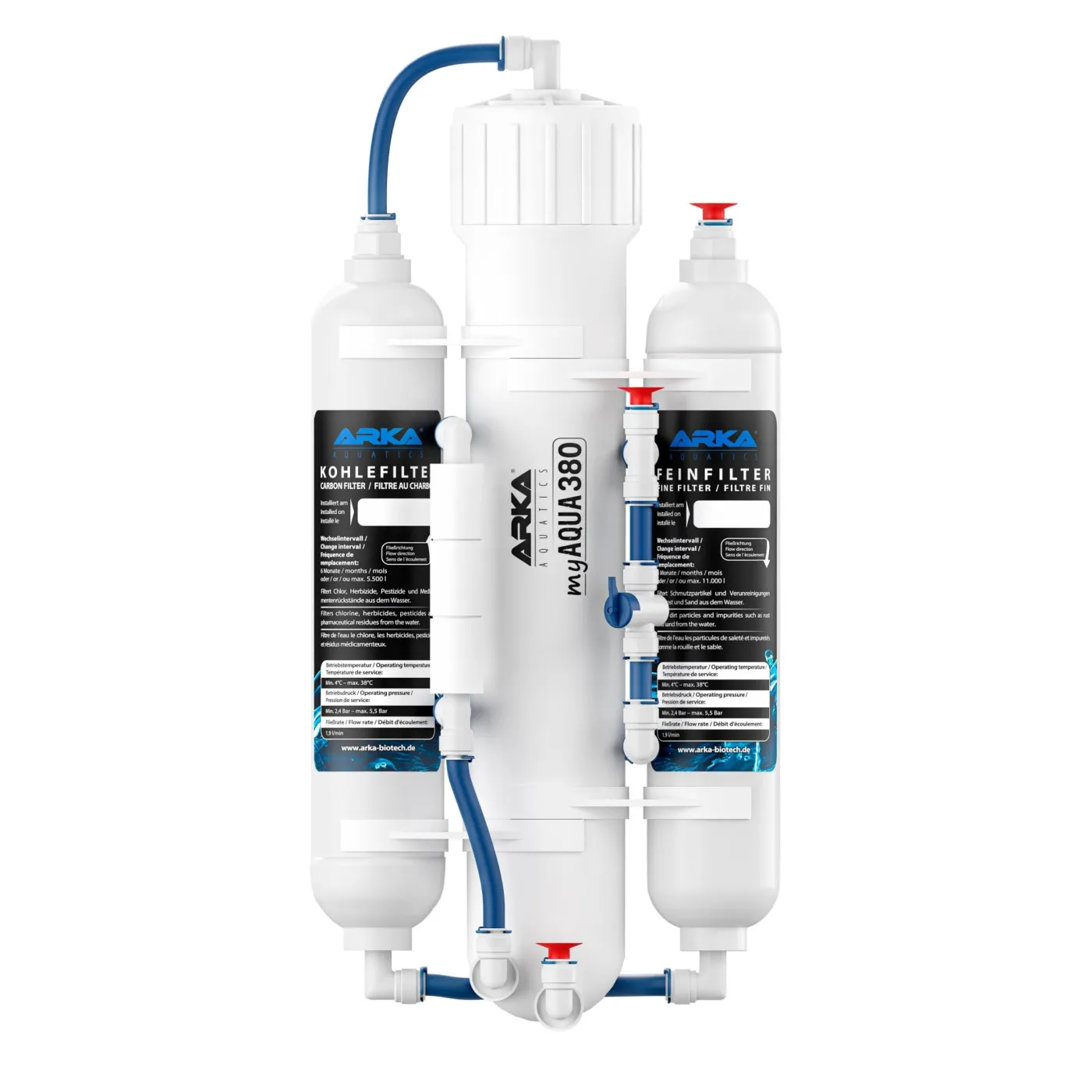 ARKA Umkehr-Osmoseanlage myAqua 380