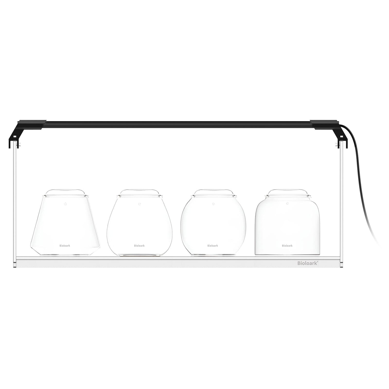 Bioloark Bubble Cup Set mit Beleuchtung und Stand LH-02