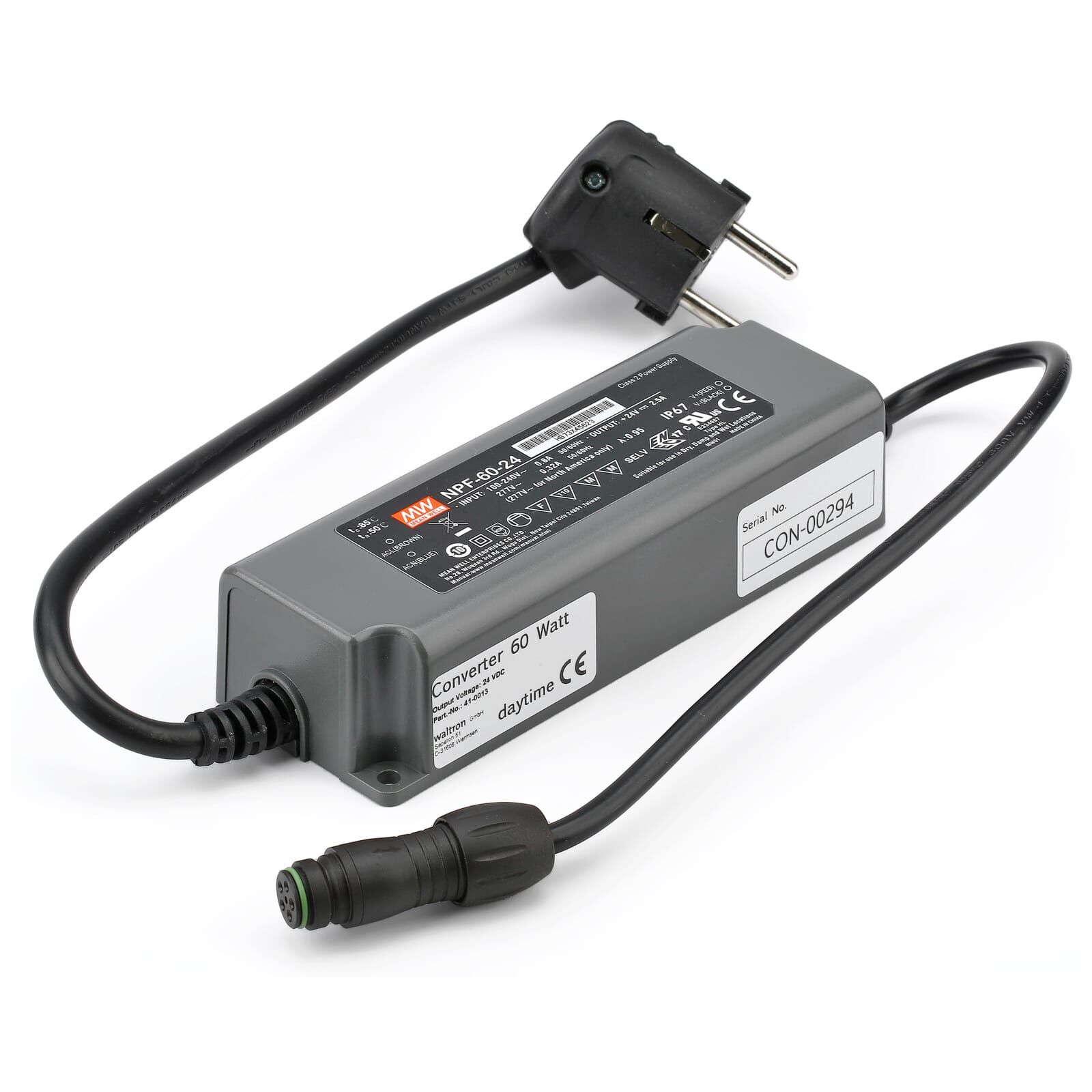 daytime Meanwell LED-Converter 24V