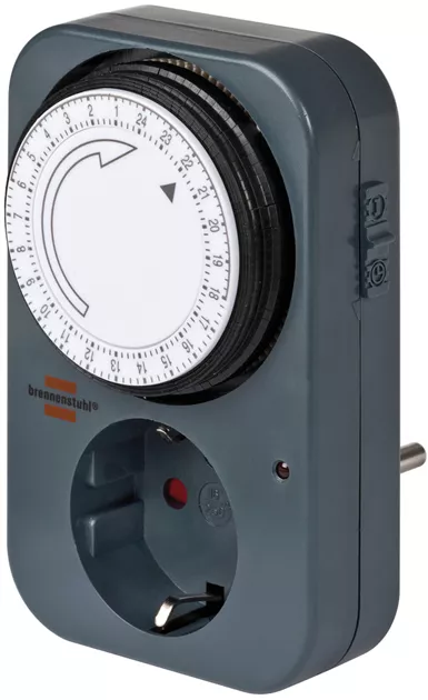 Tages-Zeitschaltuhr MZ 20 schwarz