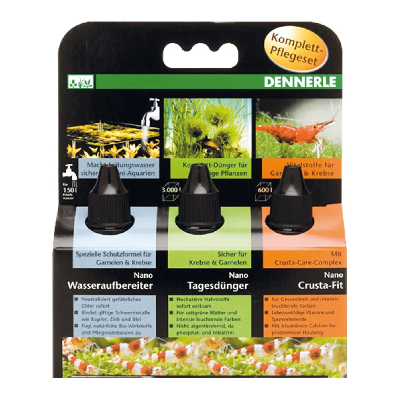 Dennerle Nano Pflegeset 3x15 ml