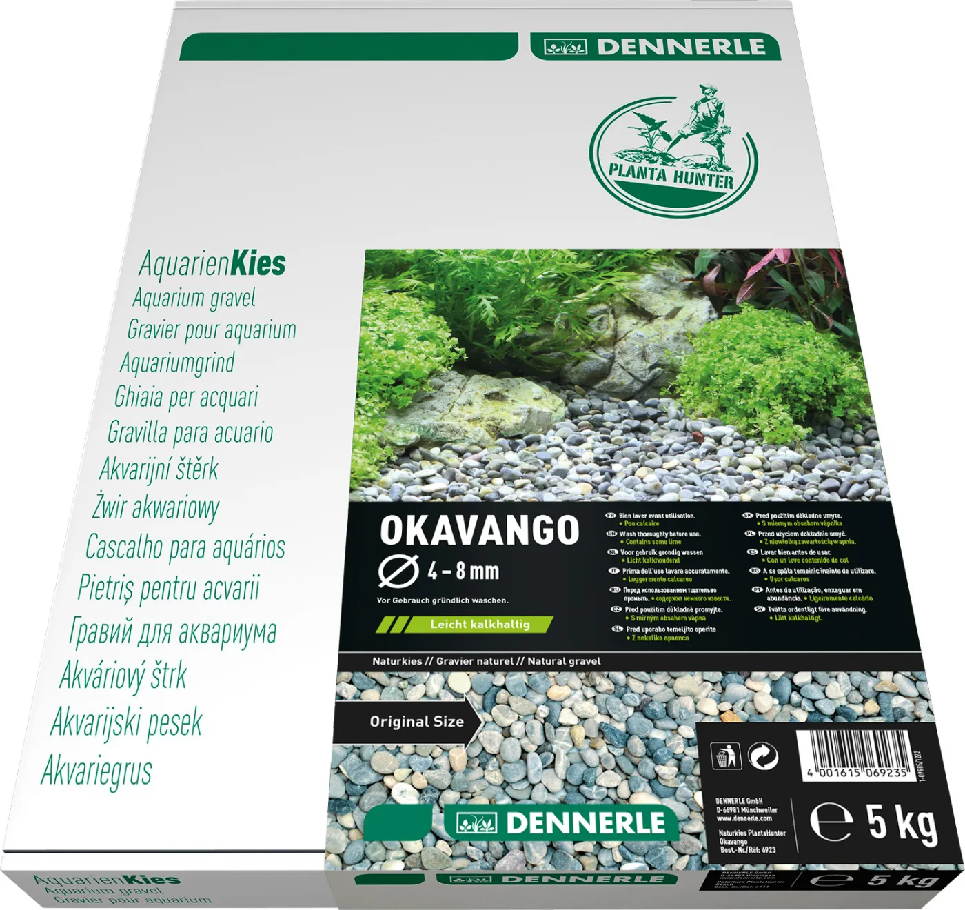 Dennerle - Natural Gravel - Okavango - 4-8 mm
