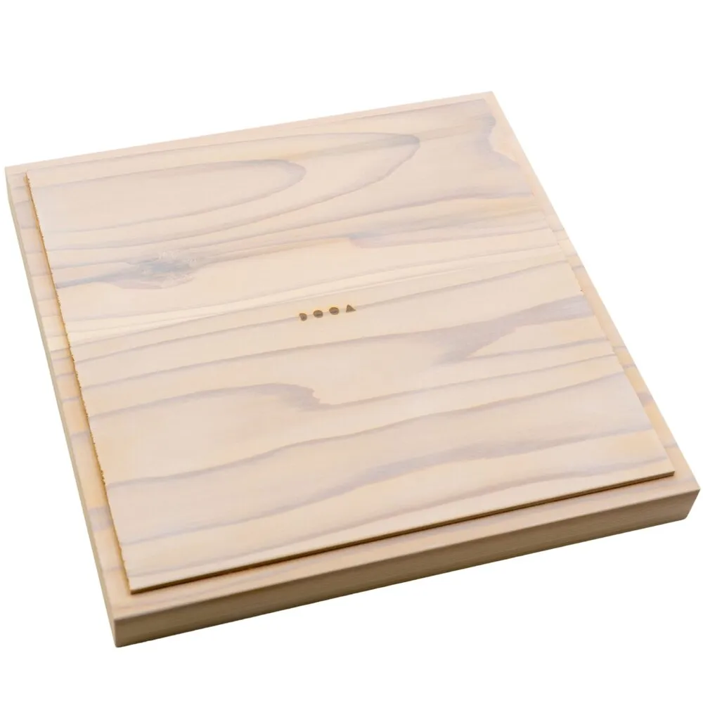 DOOA Glass Wood Base