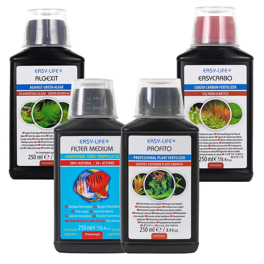 EasyLife Starter Set: Algenmittel & Wasser-, Pflanzen- und Fischpflege