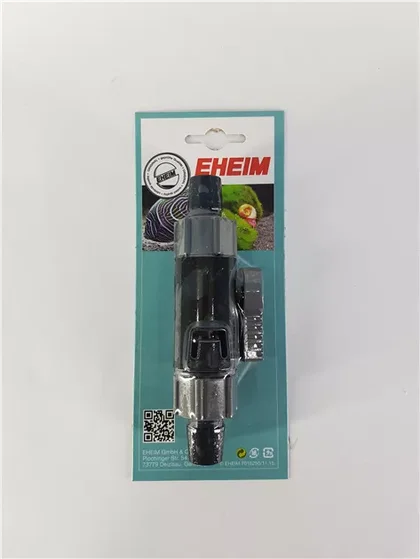 Eheim Absperrhahn 16/22 mm, Durchflussregler Außenfilter