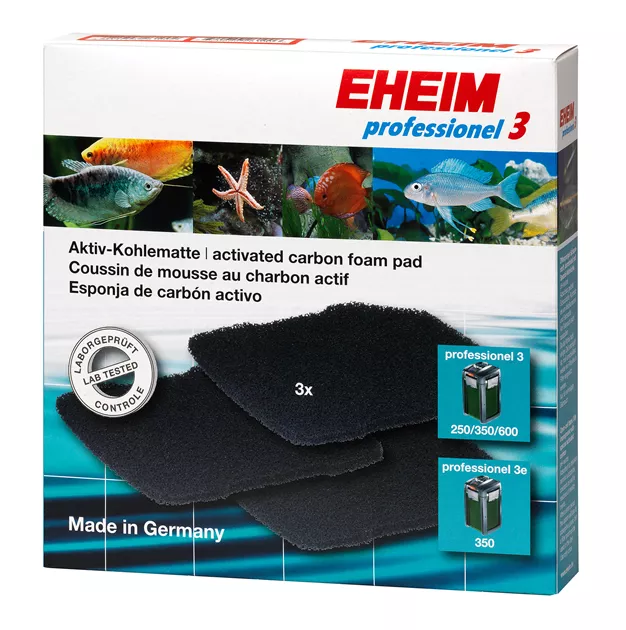 EHEIM Aktivkohlematte für professionel 3 250, 350, 600 und professionel 3e 350