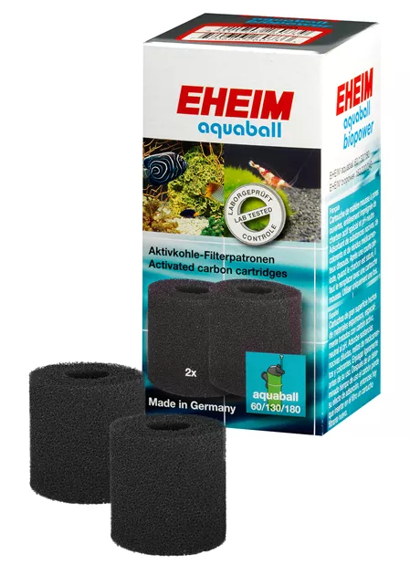 Eheim Filter Kartusche mit Aktivkohle 2er