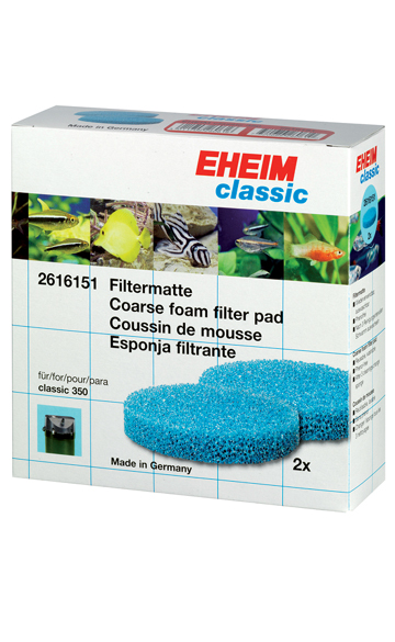 Filtermatte (blau), 2x f. 2215 Classic