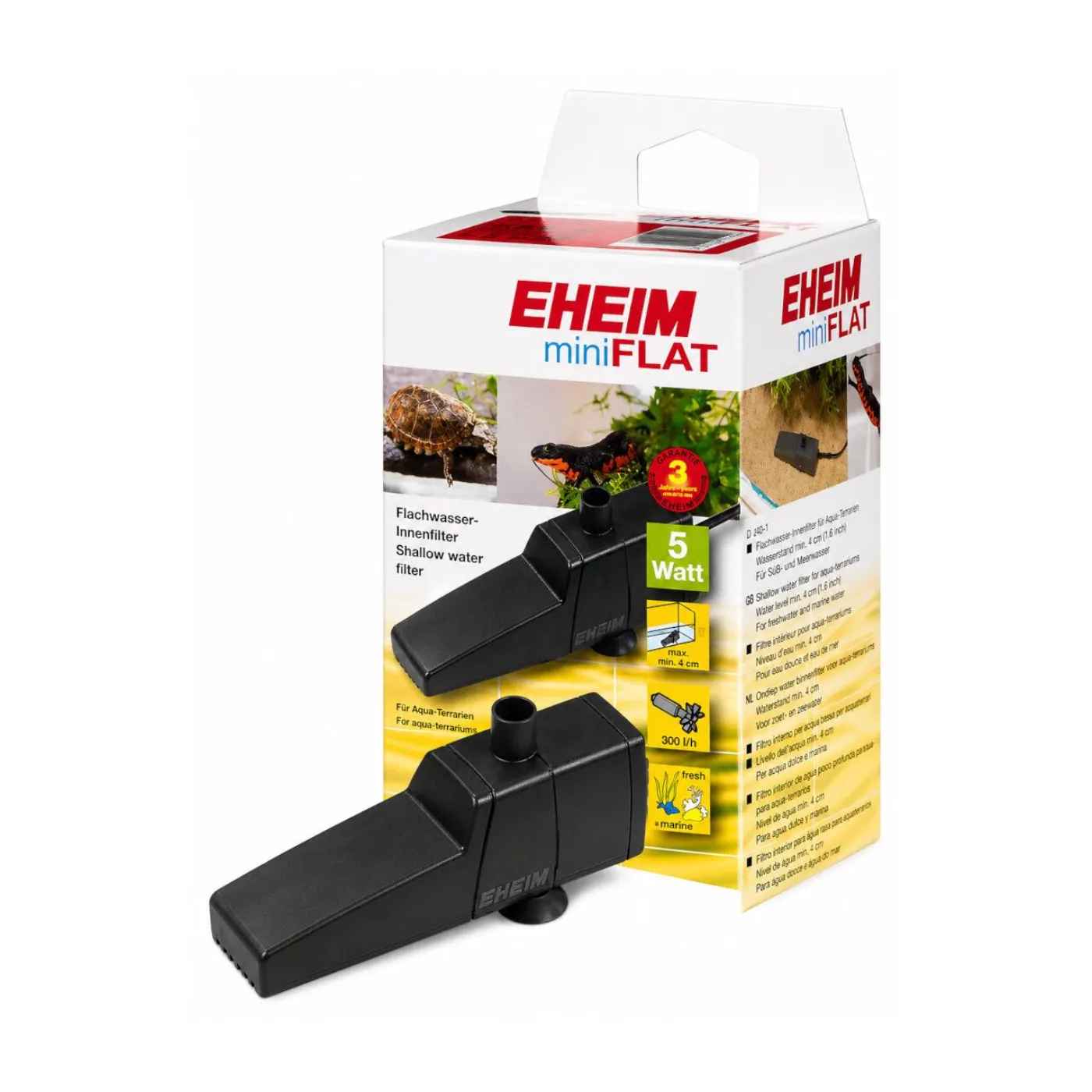 Eheim miniFLAT - Filter für Flachbecken, Palludarien