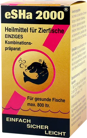 eSHa 2000 | Kombinationspräparat mit Breitbandwirkung<br>heilt verschiedene Krankheiten<br>auch zur Vorbeugung geeignet<br>