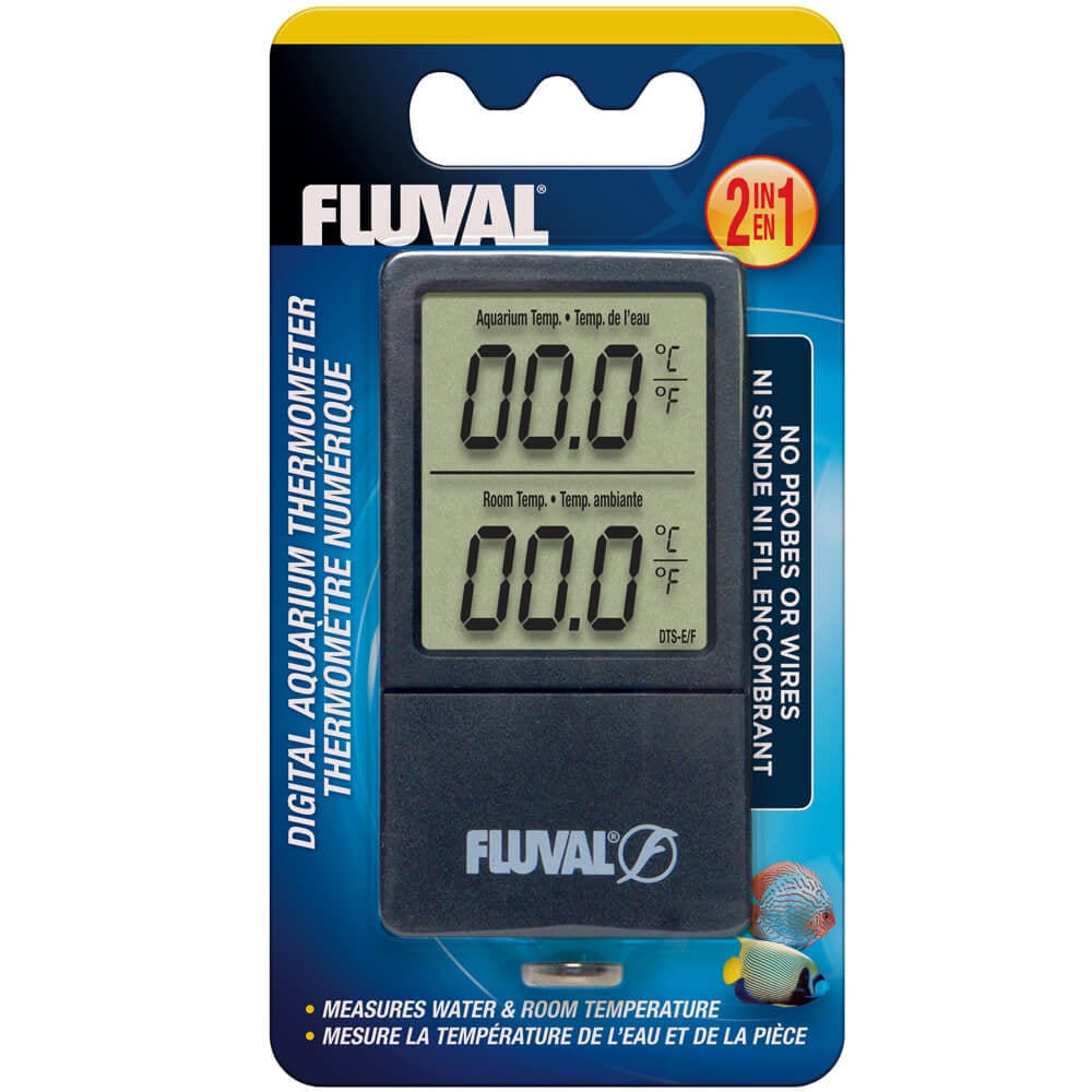 Fluval - 2 in 1 Digitalthermometer