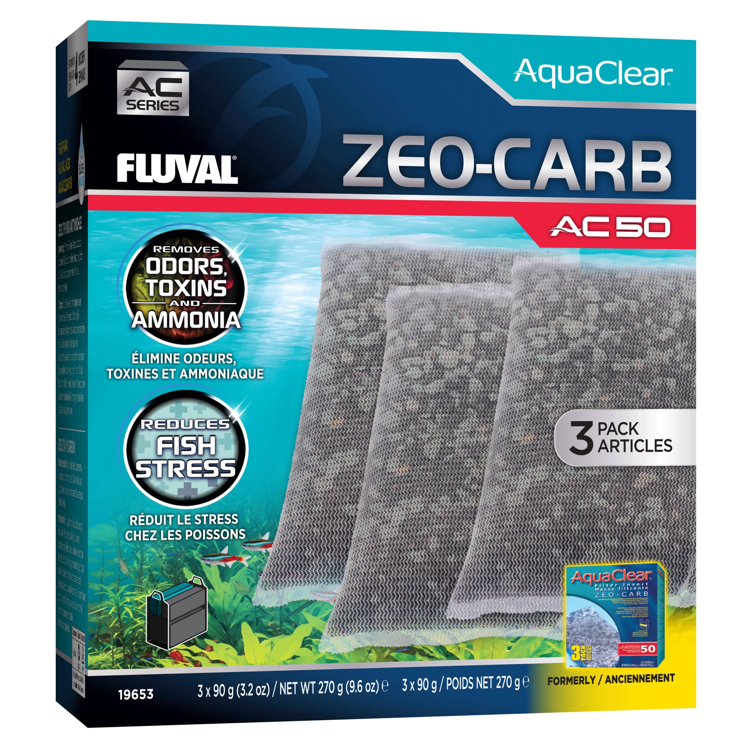 Fluval - AquaClear - Zeo-Carb - AC20/30