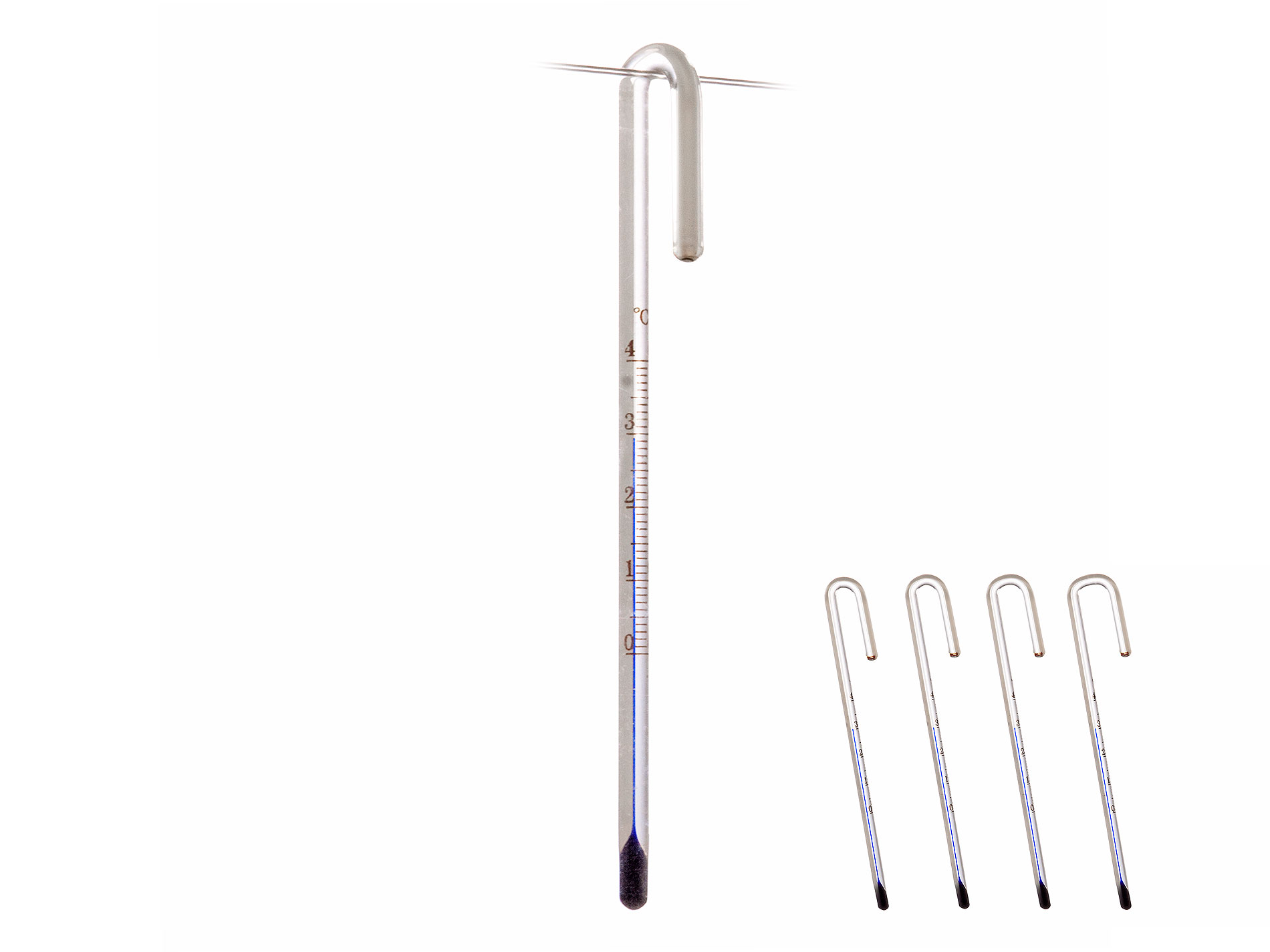 Hang-On Glas-Thermometer