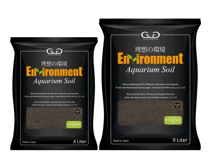 GlasGarten Environment Aquarium Soil Powder