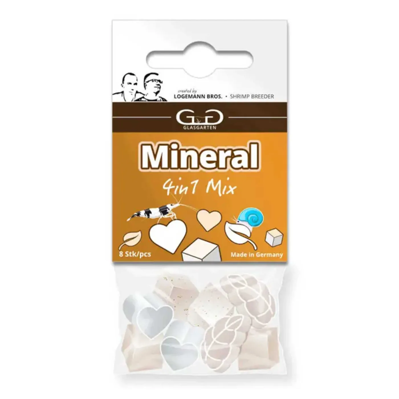 GlasGarten Mineral Mix, 8 Stk.