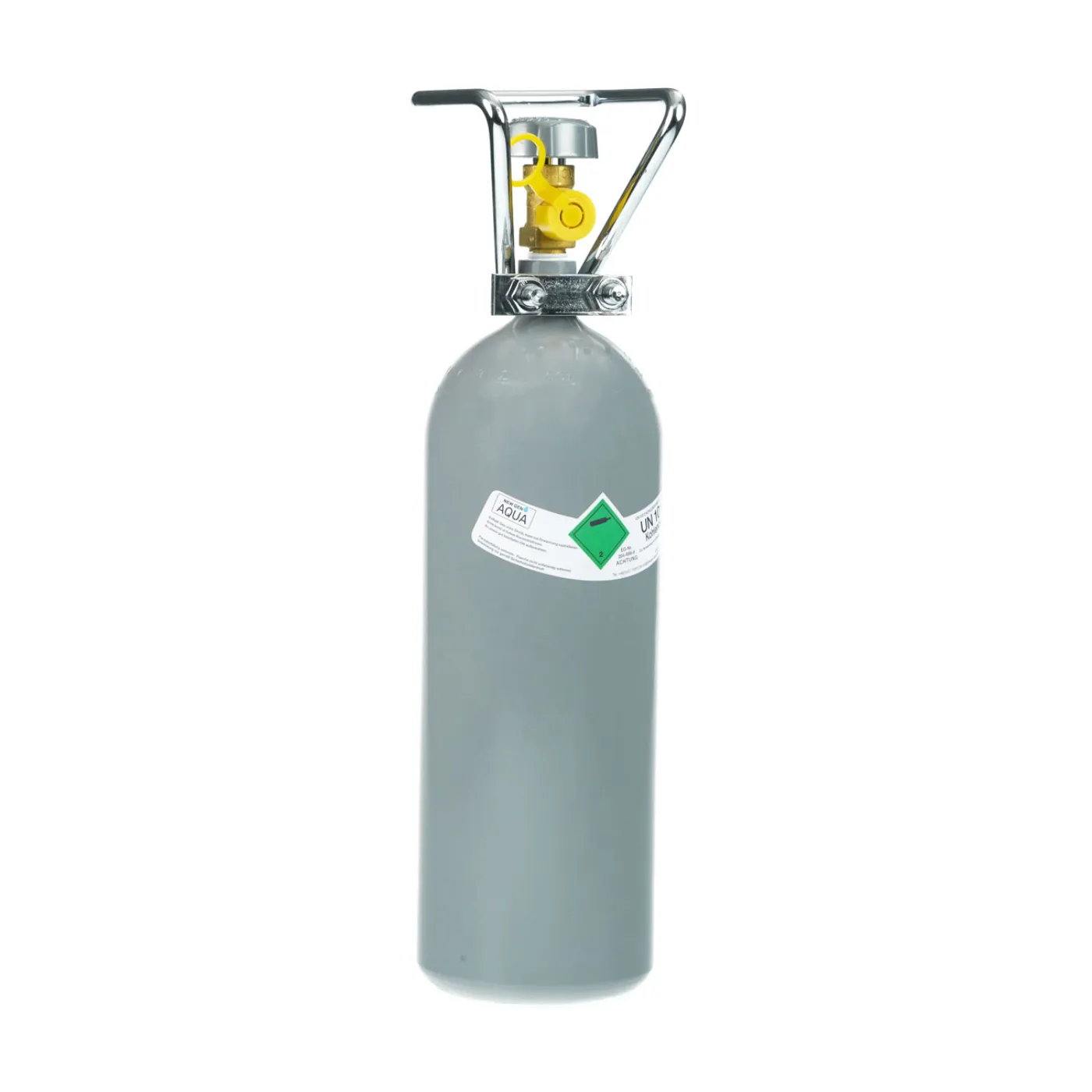CO2 Mehrweg-Flasche 2kg mit Cage
