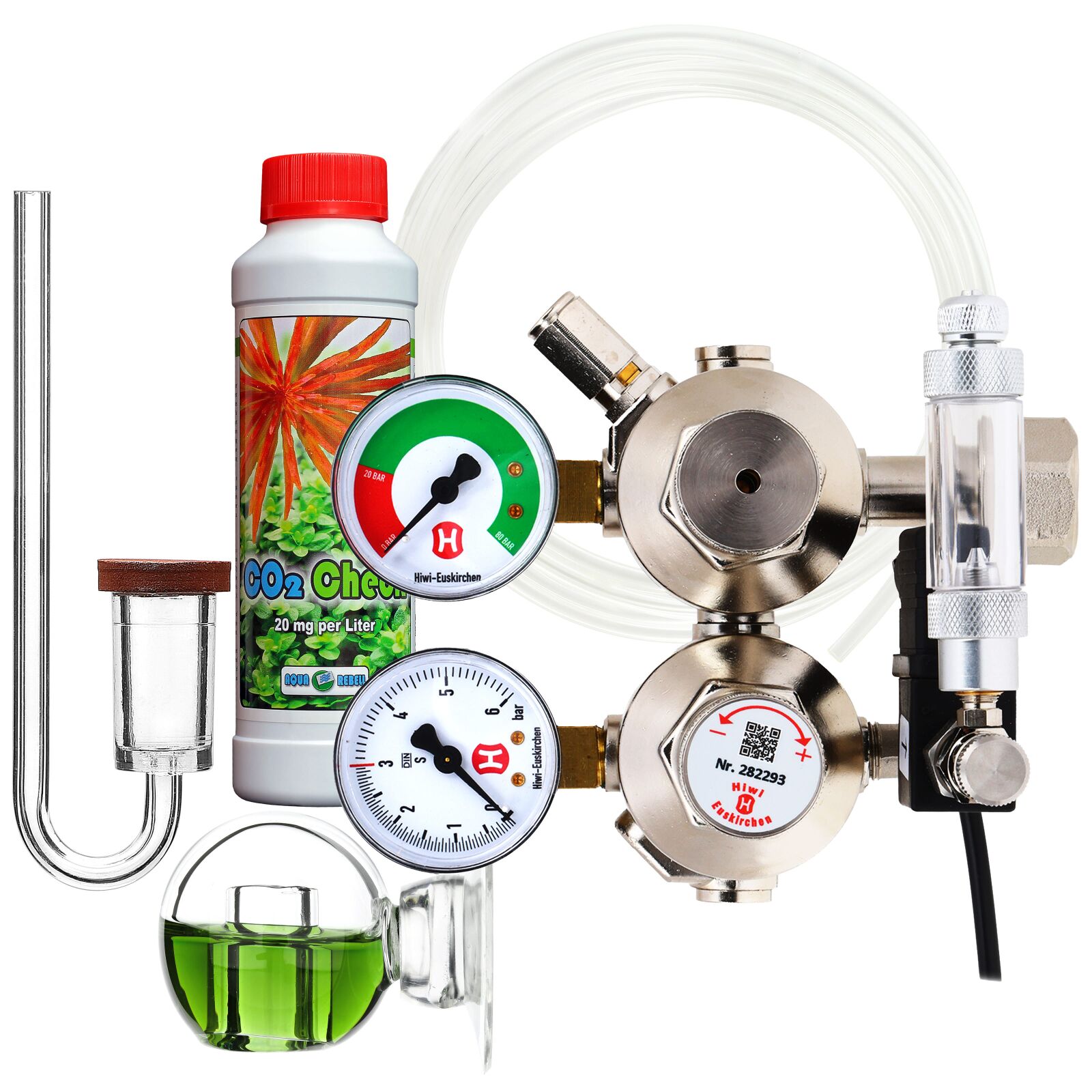 CO2 Set Advanced - Compact - Doppelkammer - bis 200 l