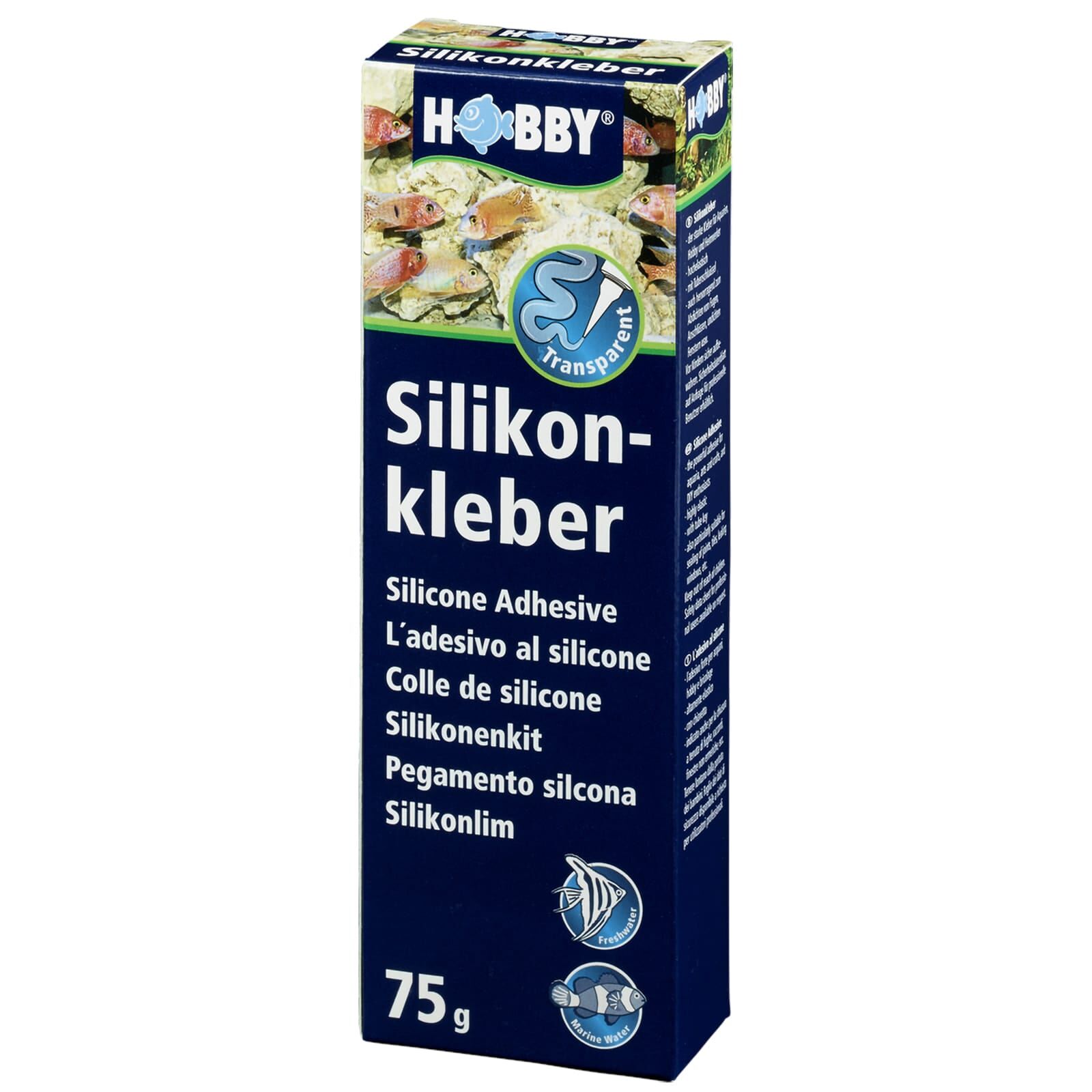 Hobby - Silikonkleber - transparent - 75 g Tube