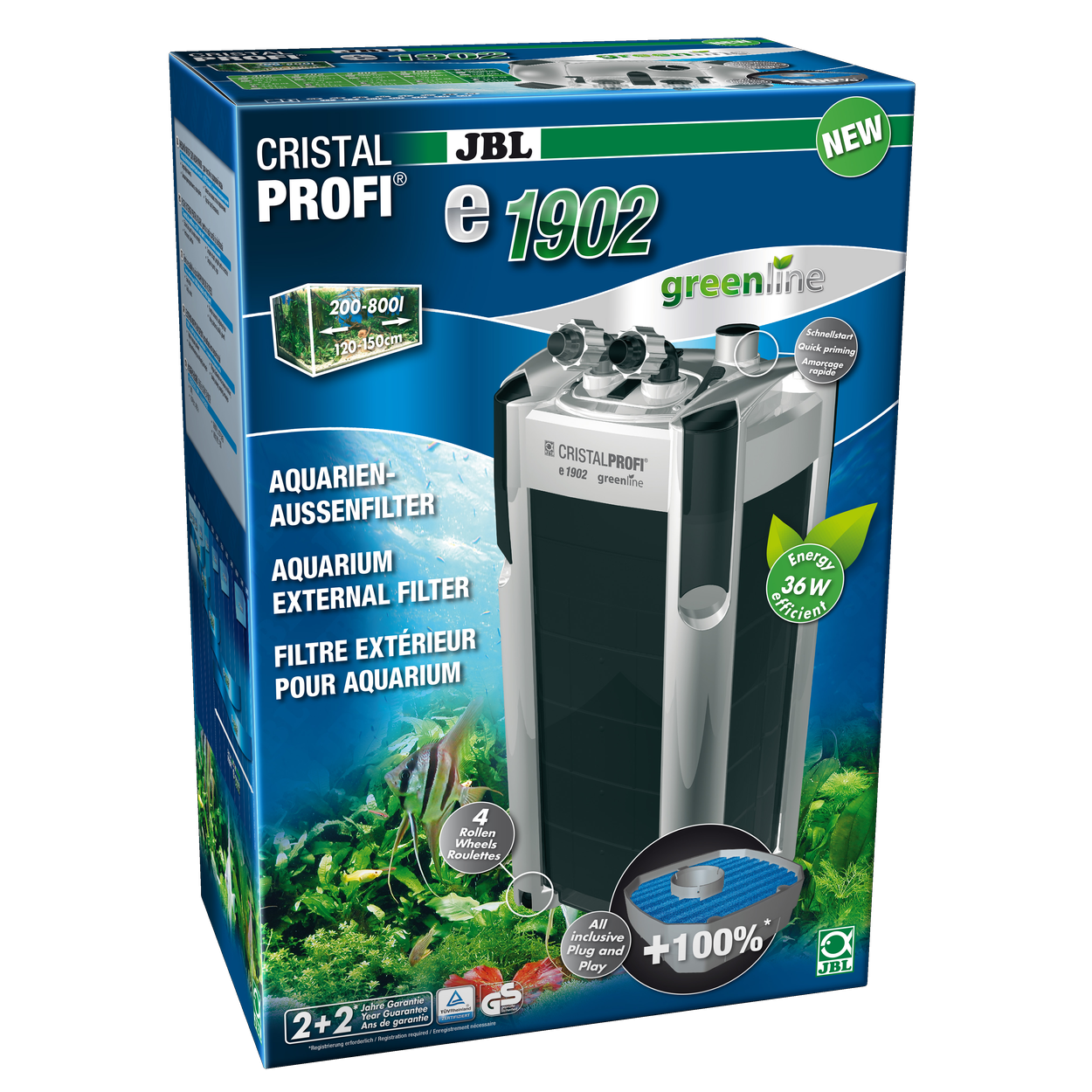 JBL - CristalProfi - Pumpenkopf - e1902 greenline - B-Ware