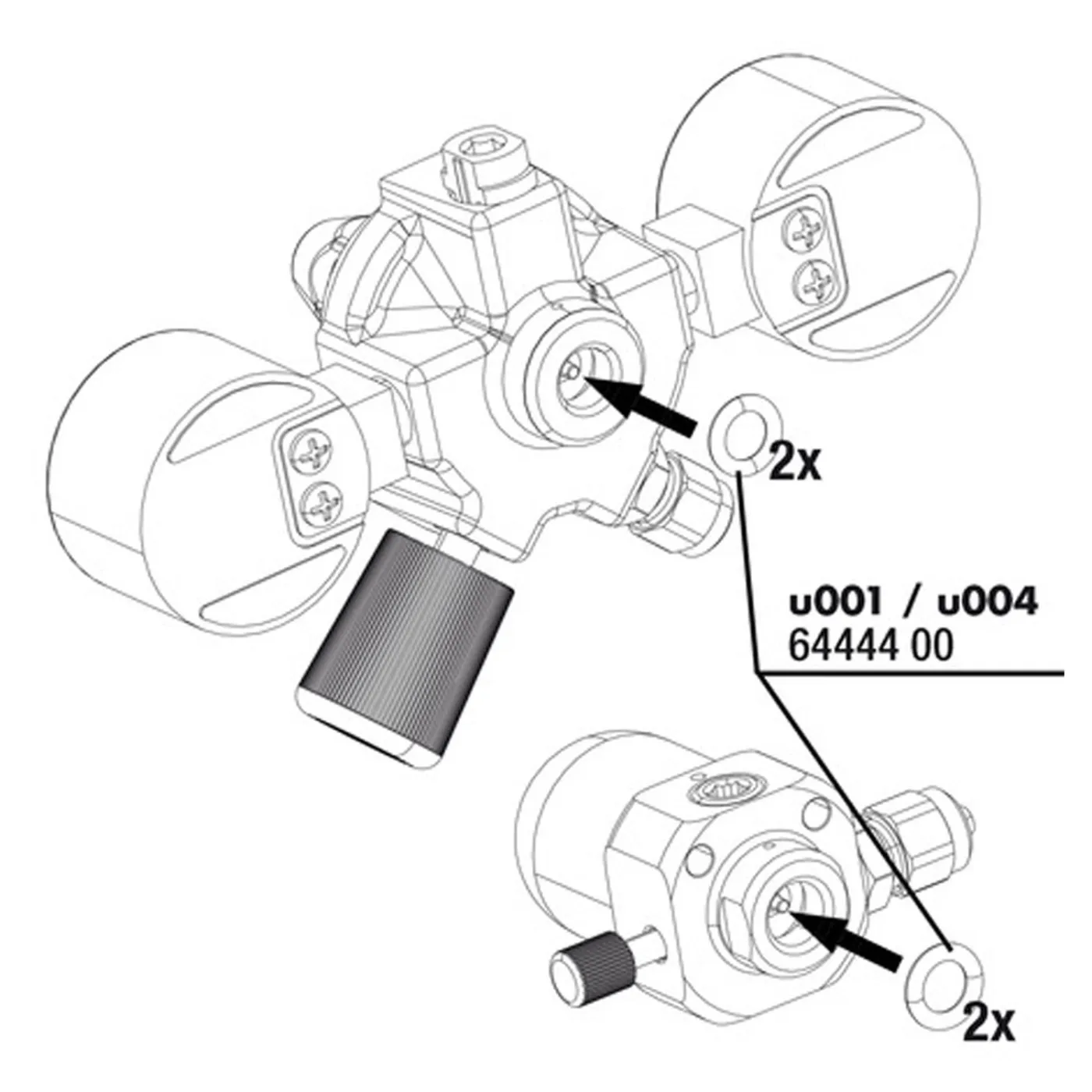JBL - ProFlora - "u" - O-Ring Dichtung - 2x