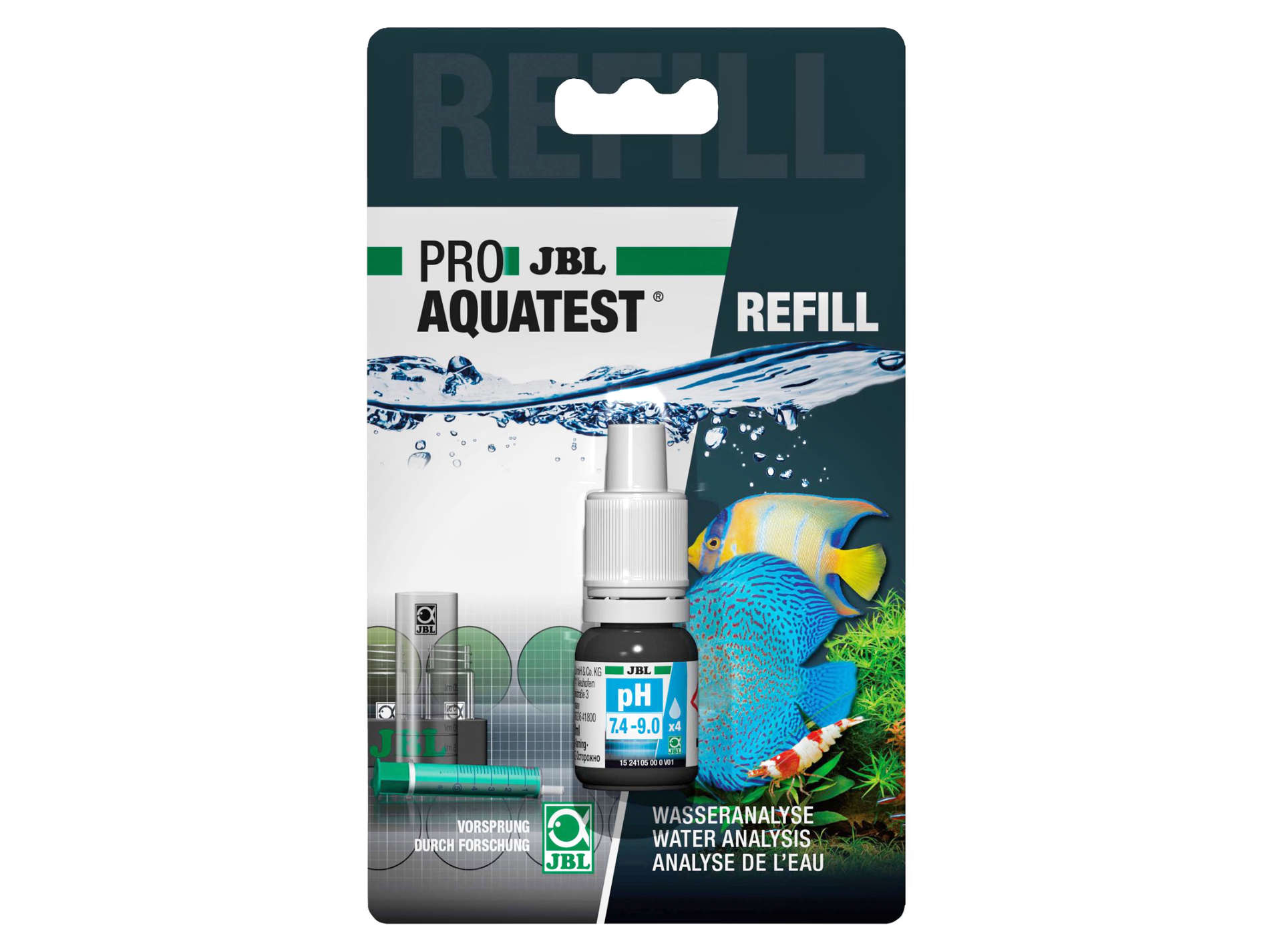 Pro Aquatest pH 7,4 - 9,0, Refill-Pack
