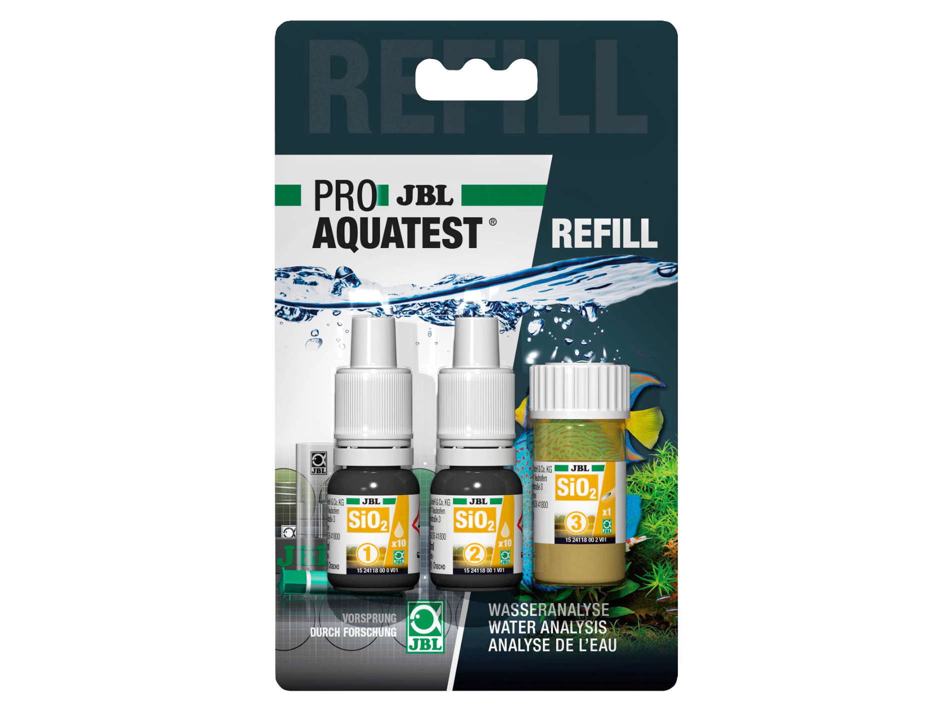 Pro Aquatest Silikat SiO2, Refill-Pack