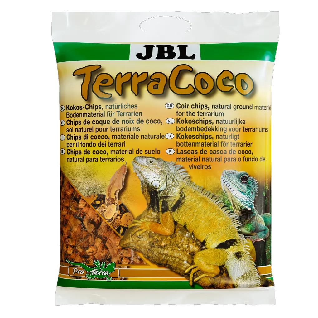 JBL TerraCoco 5l - Natur-Kokossubstrat für Terrarien & Aufzucht