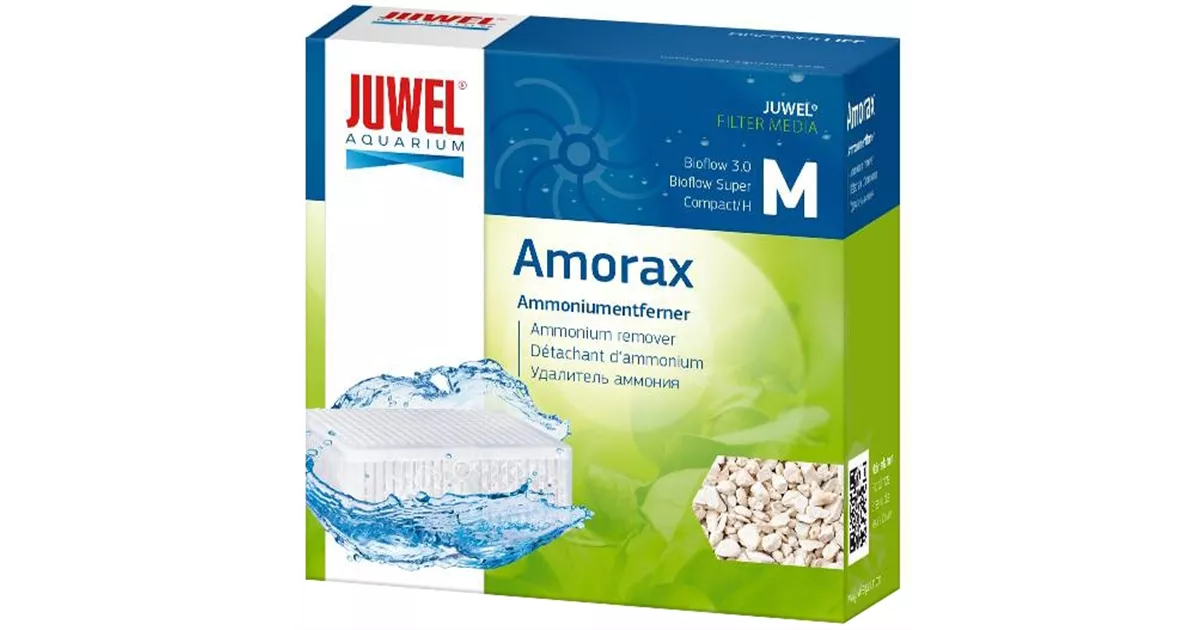 JUWEL Amorax ist ein hochwirksames Filtermedium aus natürlichem Zeolith