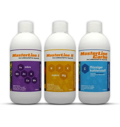 Set MasterLine I + II + Carbo - 500ml