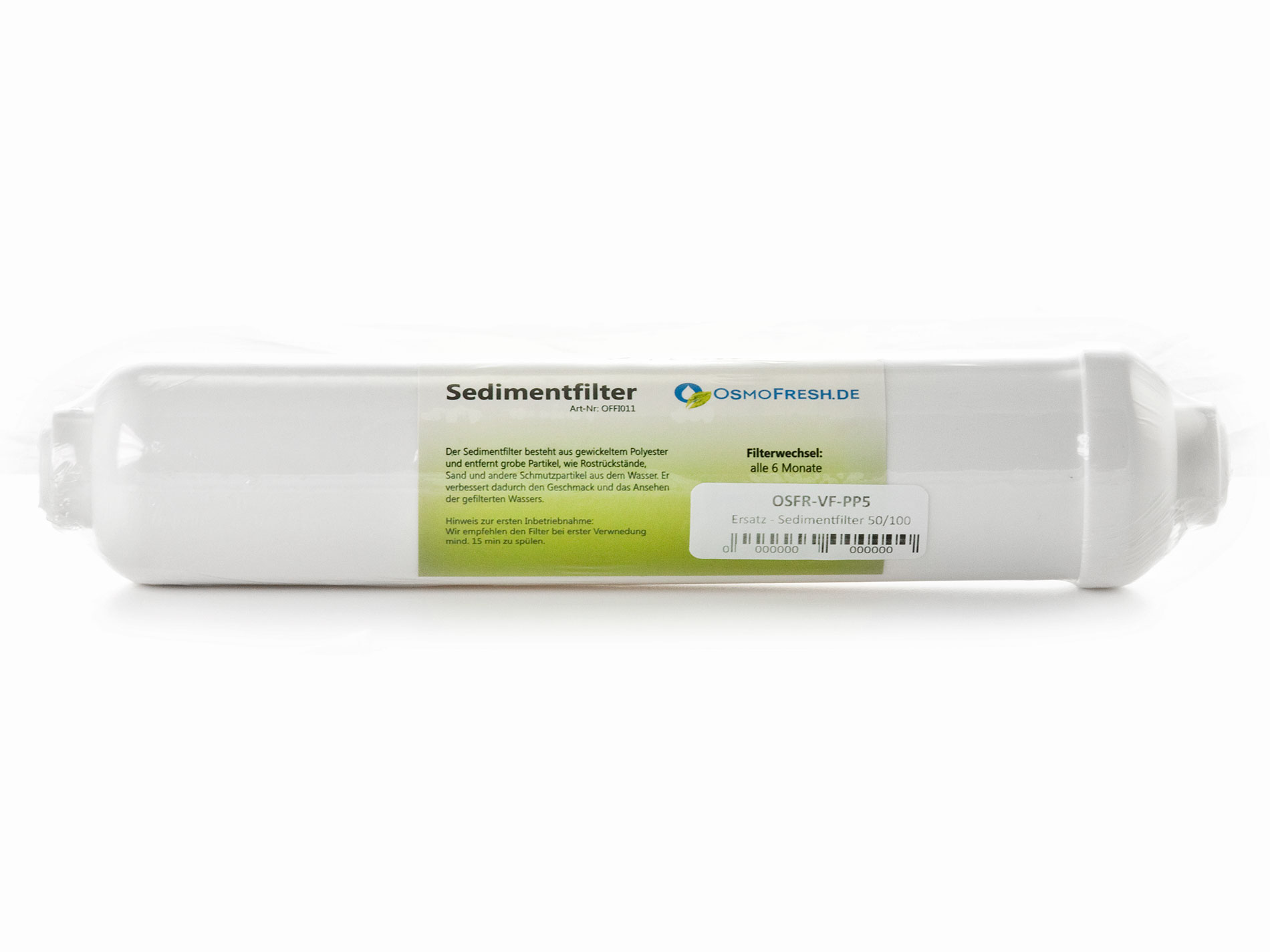 Ersatz - Sedimentfilter für Smartline Basic 50/100
