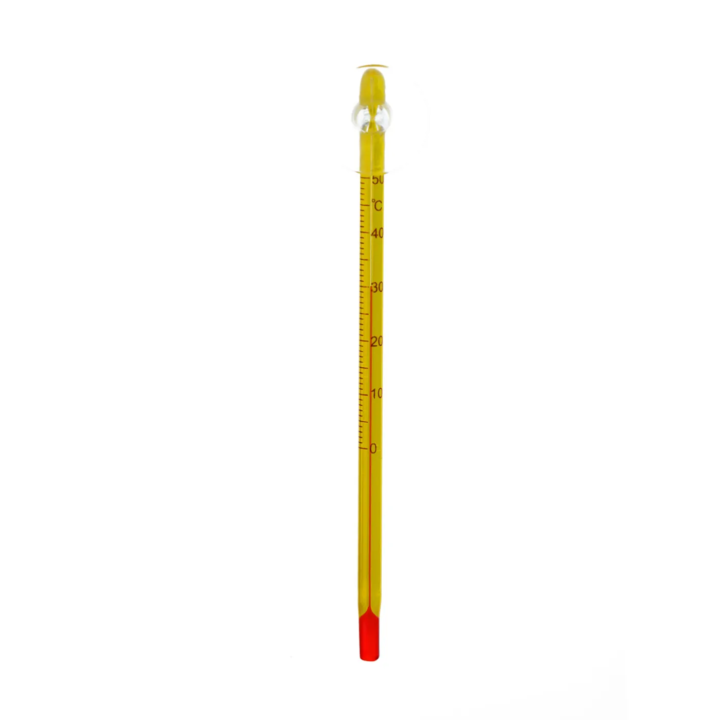 Precisions Thermometer dünn, gelb