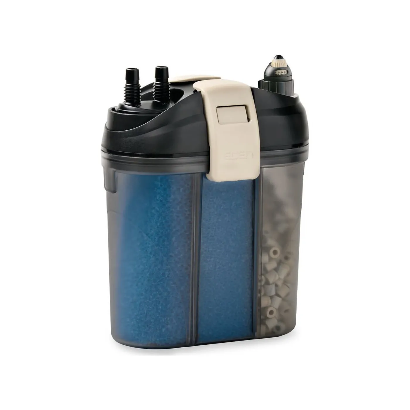 Eden FET 100 Thermo-Außenfilter, Aquariumfilter mit integrierter Heizu
