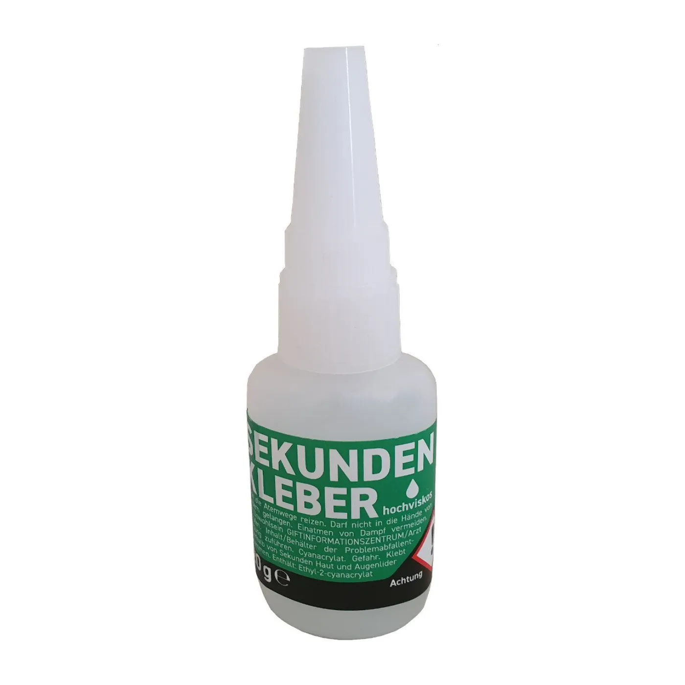 Sekundenkleber Gel 20g, fürs Aquarium geeignet