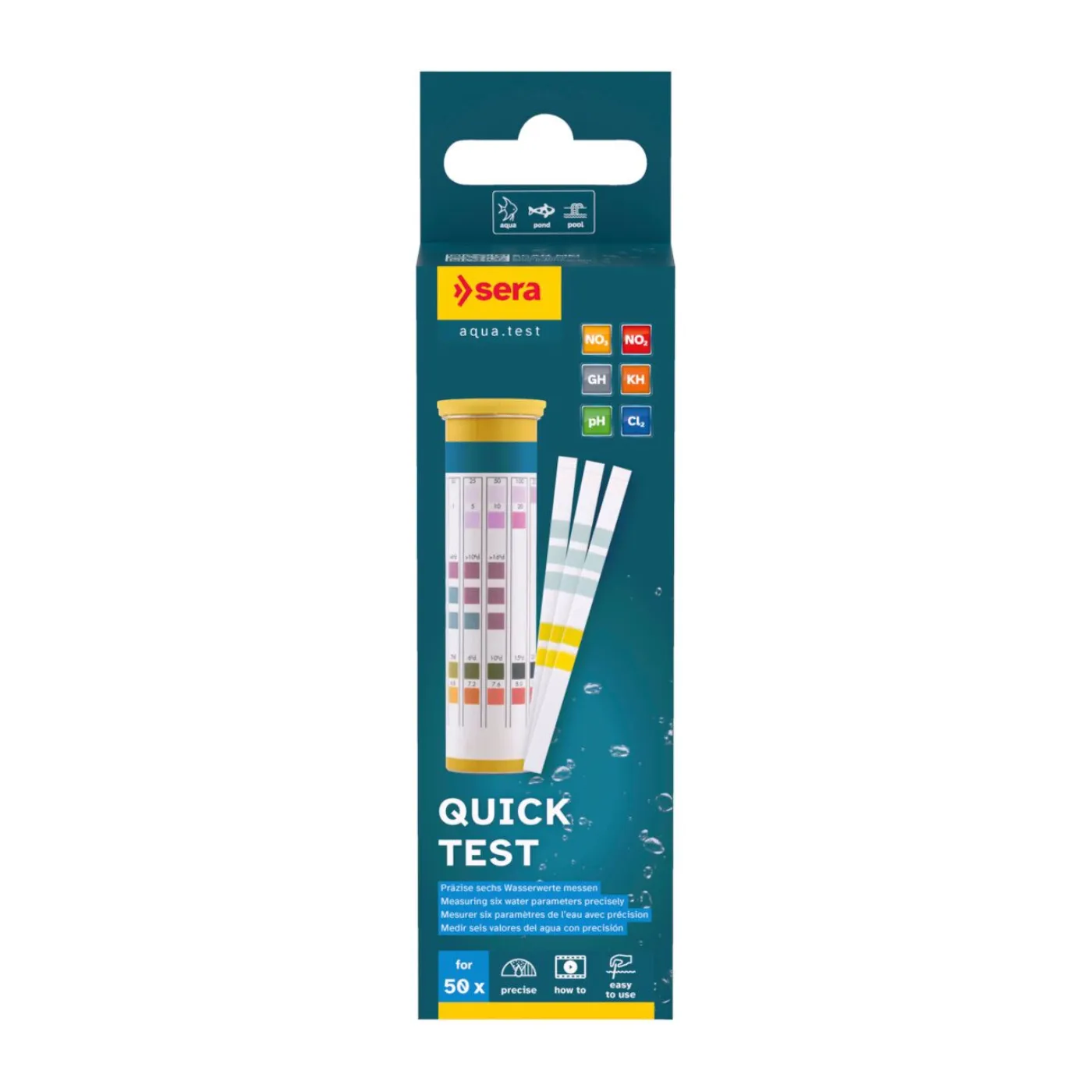 sera Quick-Test, Streifentests zur schnellen Kontrolle