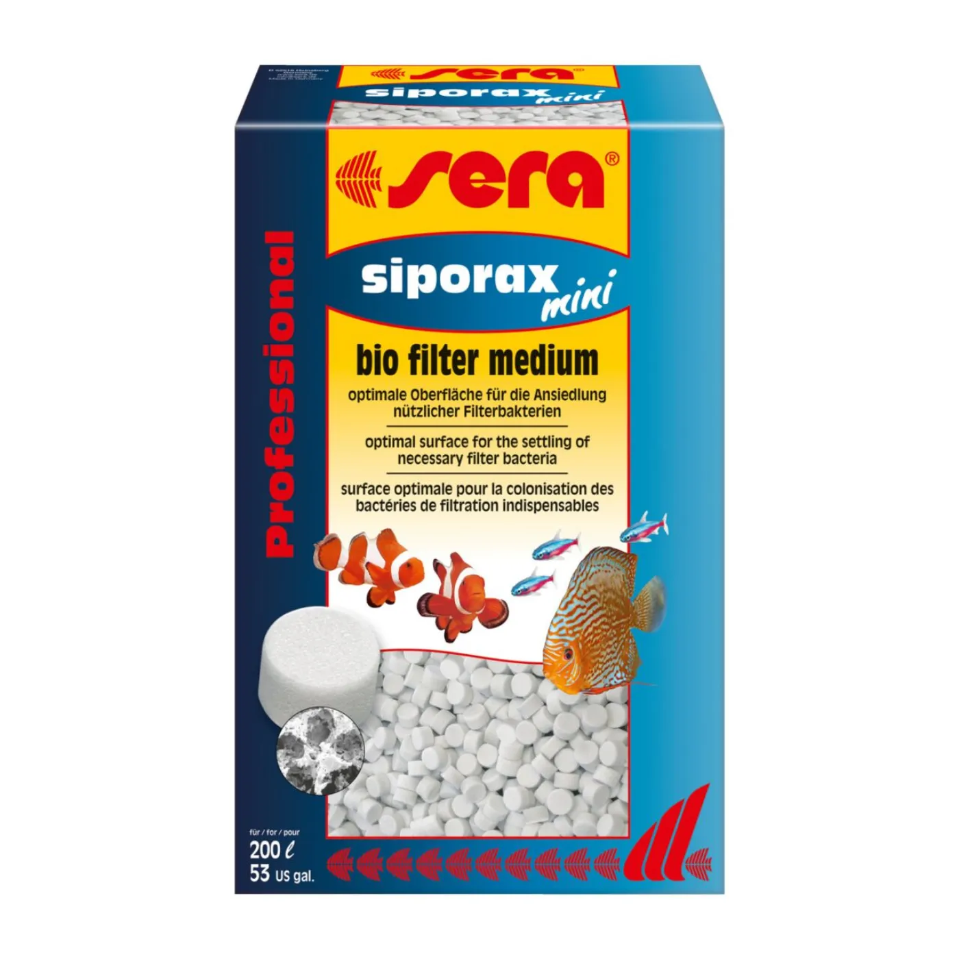 sera siporax mini 1.000ml - 270g