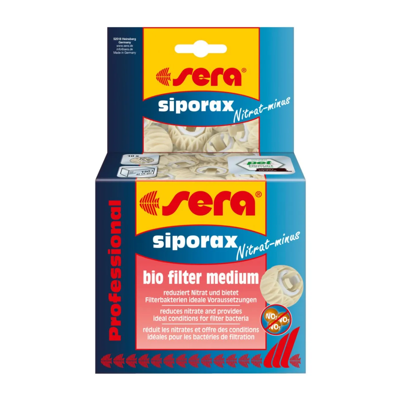 sera siporax Nitrat-minus, 500ml (145g)