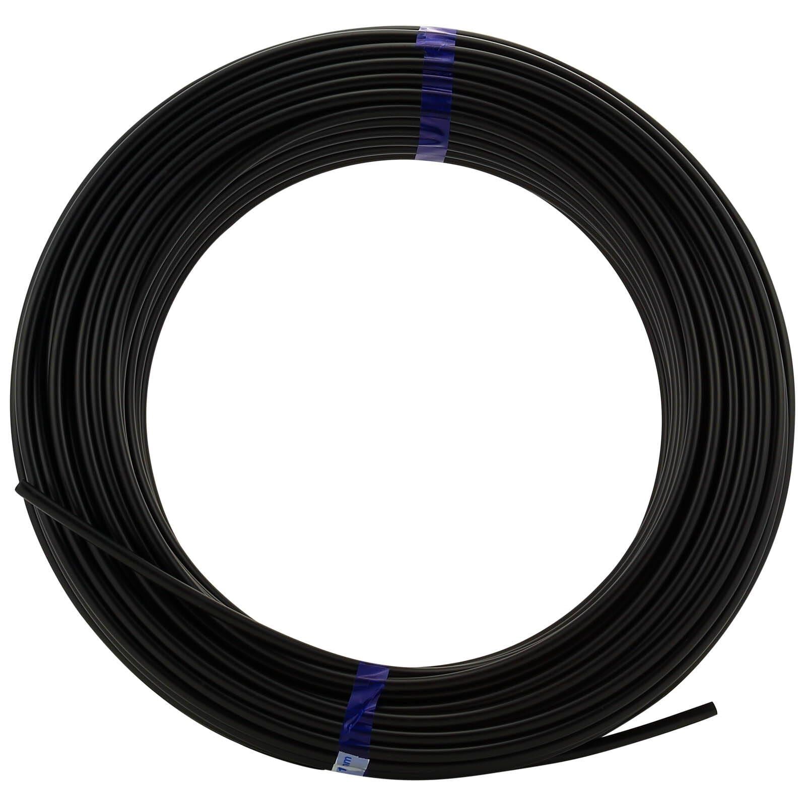Aquasabi - CO2-Hochdruckschlauch - PUR - schwarz - 3 m