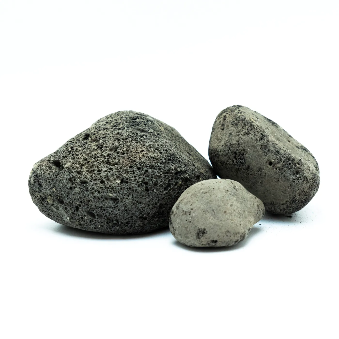Schwarze Lava - Pebbles