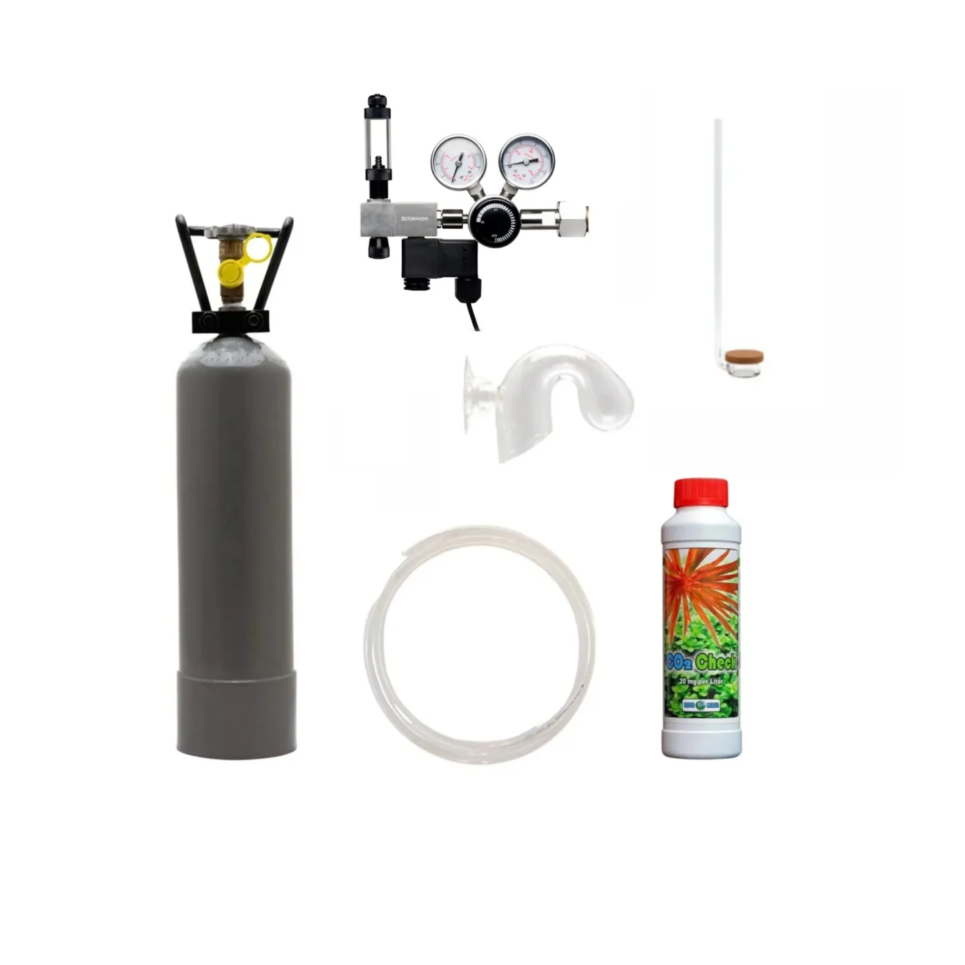 Mehrweg CO2 Set 2000g - Strideways Pro Regulator Plus
