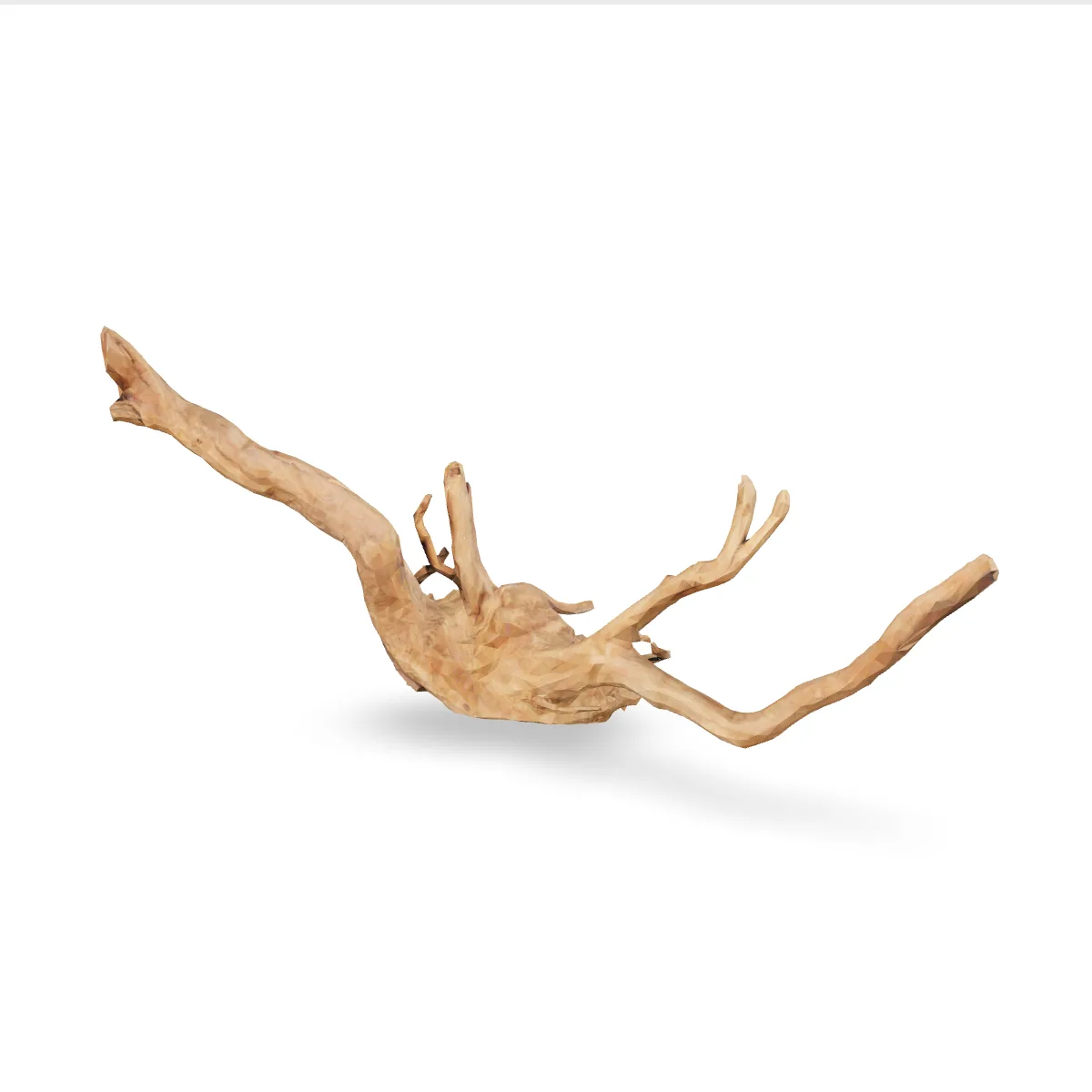 Rote Moorwurzel - Finger Wurzel 3D Nr. 153 (23x12x55cm)