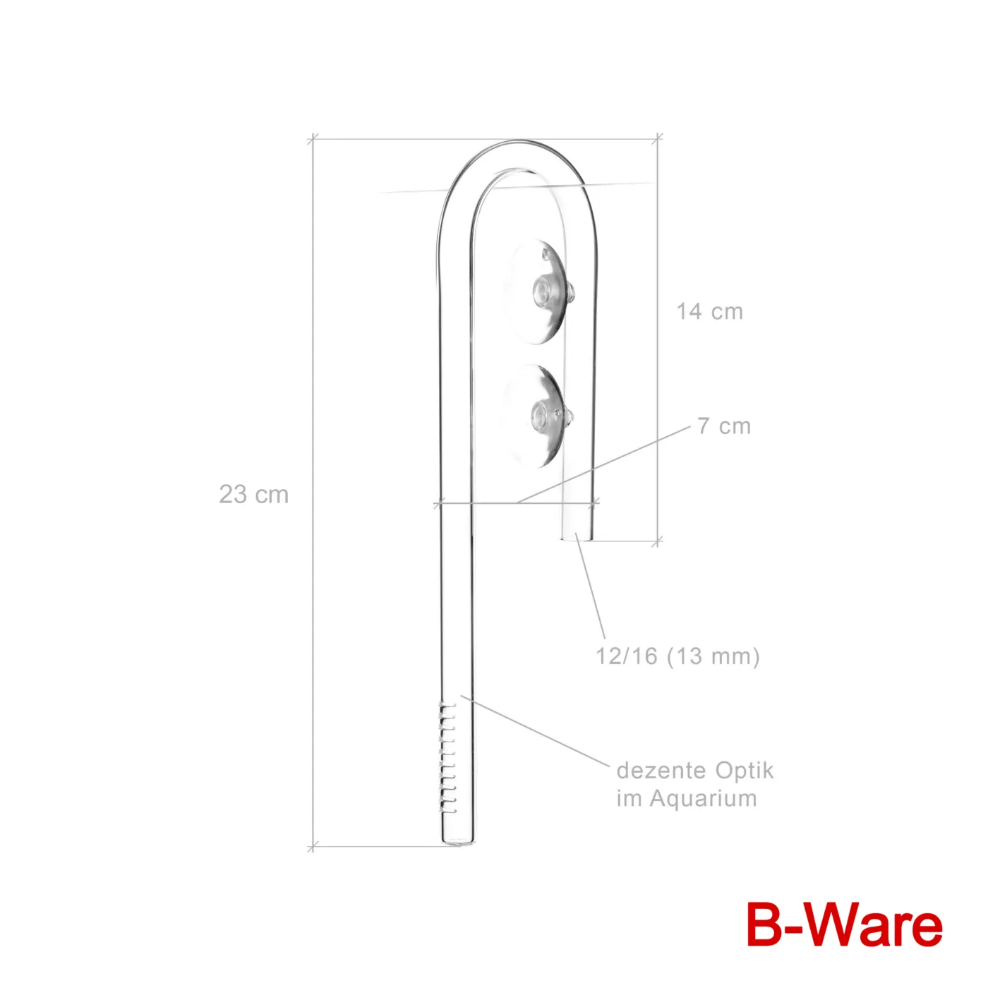 USCAPE - Inflow Filtereinlauf Glas | B-Ware