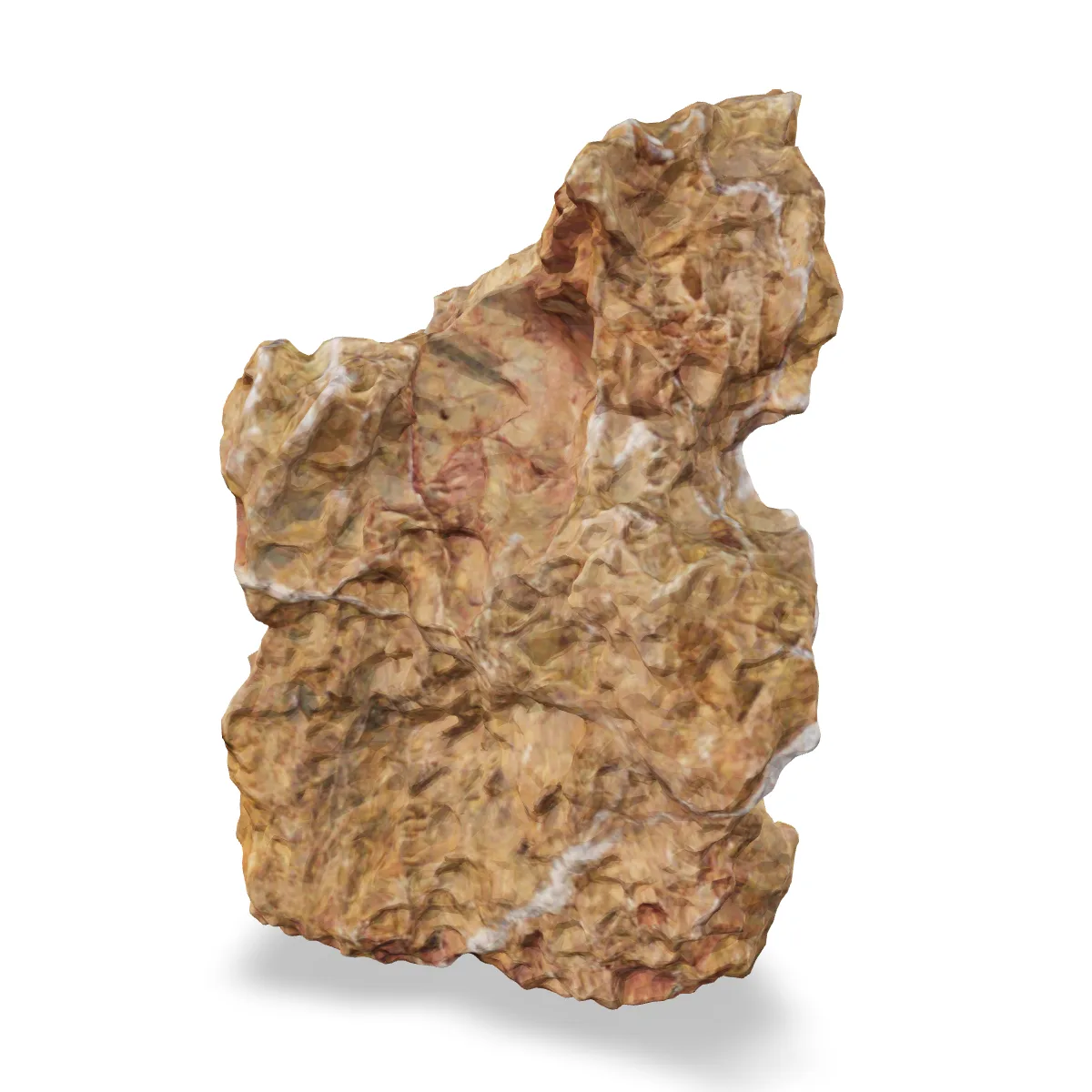 Versteinertes Laub 3D Nr. 104 (27x19x13cm)